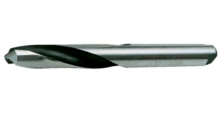 Carb. twist drill bit DIN 8037 cyl. tip angle 118° carbide-tipped K20 12 mm