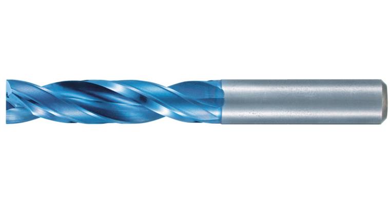 VHM-Flachbohrer 180° AQUA DRILL EX Flat 3xD mit Kühlkanal Ø 4,6 mm