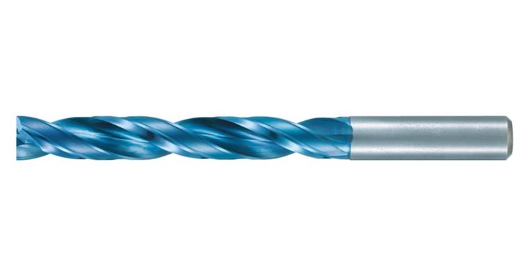 VHM-Flachbohrer 180° AQUA Drill EX Flat 5xD mit Kühlkanal Ø 6,3 mm