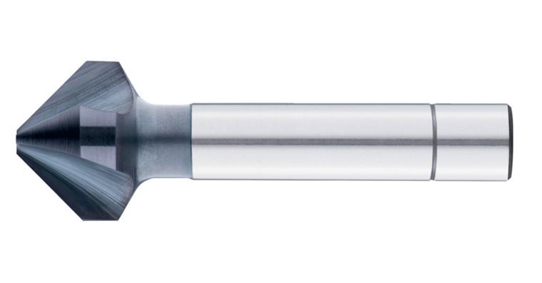 Prec. countersink drill 90° SC Alunit DIN 335 uneven pitch dia. 31.0 mm