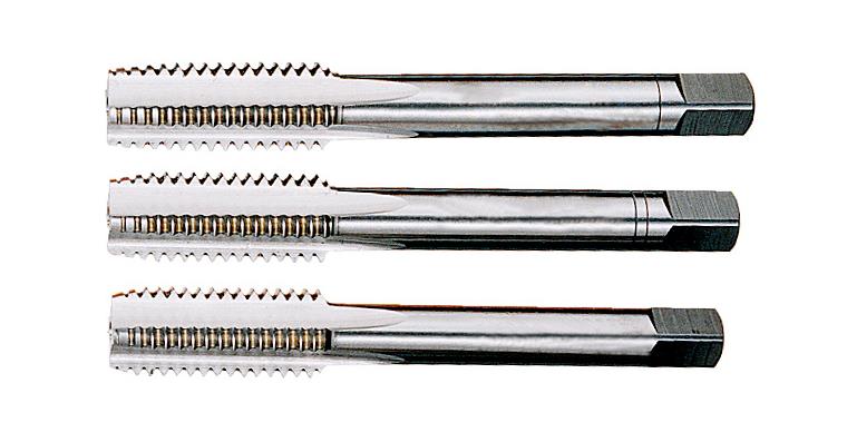 LIZZARD Handgewindebohrer-Satz 3teilig DIN 352 HSS M 1