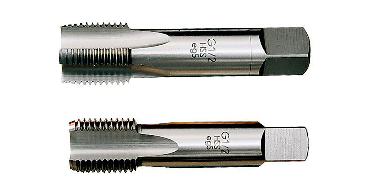LIZZARD Handgewindebohrer Satz 2teilig DIN 5157 HSS G 1/8