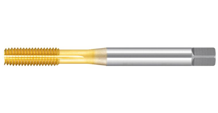LIZZARD Maschinen-Gewindeformer M DIN 2174 Form C 2,5xD HSS-E-TiN mit Schmiernuten M3