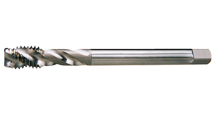 Blind hole screw tap M DIN 371 tolerance 6G 40° shape C 2xD HSS-E M8