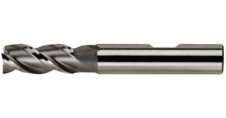 LIZZARD Schaftfräser zyl. DIN 844 B Typ W kurz 3 Schneiden Zentrumschnitt HSS-E 6 mm