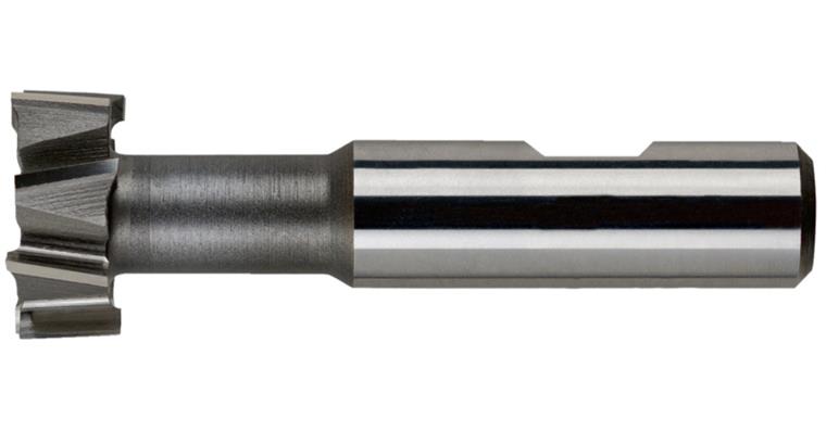 LIZZARD T-Nutenfräser zyl./1835 B DIN 851, Typ N 8 Schneiden HSS-E 12 x 28 mm