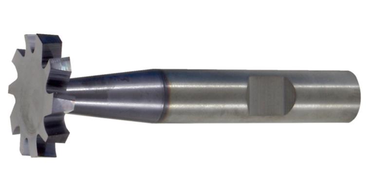 SC keyway cutter DIN 6535 HB 10 cutting edges Alcrona-coated 22.5x4.0 mm