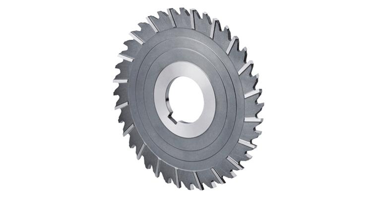 Narrow disc cutter (side/face milling cutter) DIN 1834 A type N HSS-E 125x10 mm