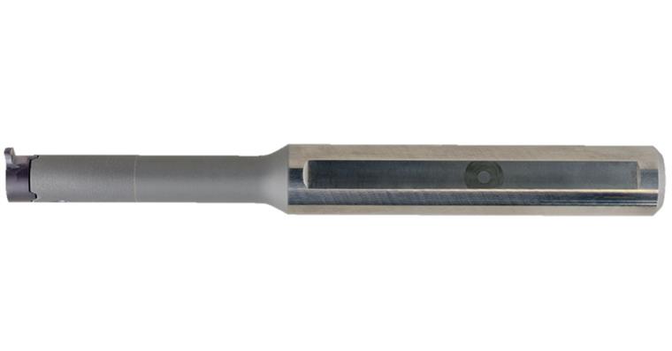 Carbide insert holder MINI-CUT 614.0012.3 cbd D12 mm f. cutting inserts R/LS14
