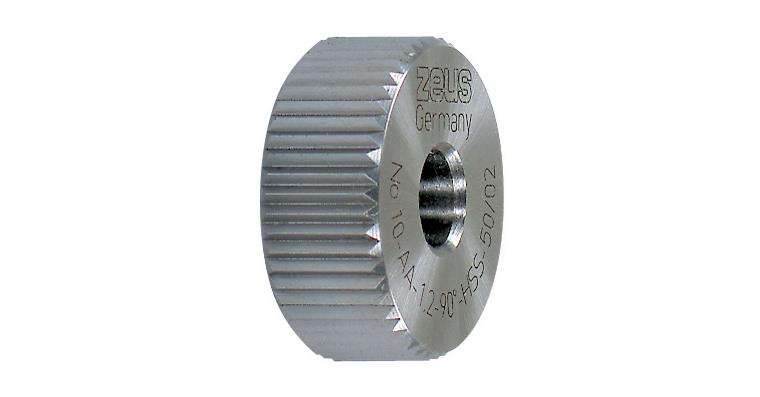 Rändelrad DIN 403 PM Form AA Ø x Breite x Bohrung 20x8x6 mm Teilung 1,0 mm