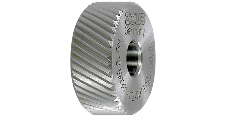 Knurling wheel DIN 403 PM type BR 30° dia. x width x hole 20x8x6 mm pitch 0.8 mm