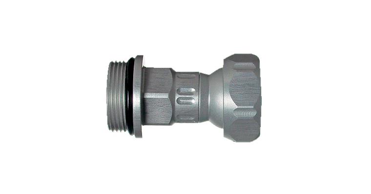 Aluminium coolant hose spacer 28 mm