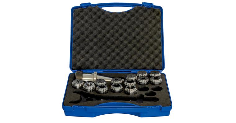 ER collet chuck set SK40 DIN 2080 15 pieces