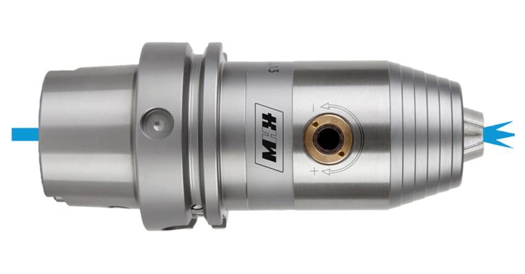 CNC precision drill chuck DIN 69893 HSK63 with ICS clamping range 2.5-16 mm