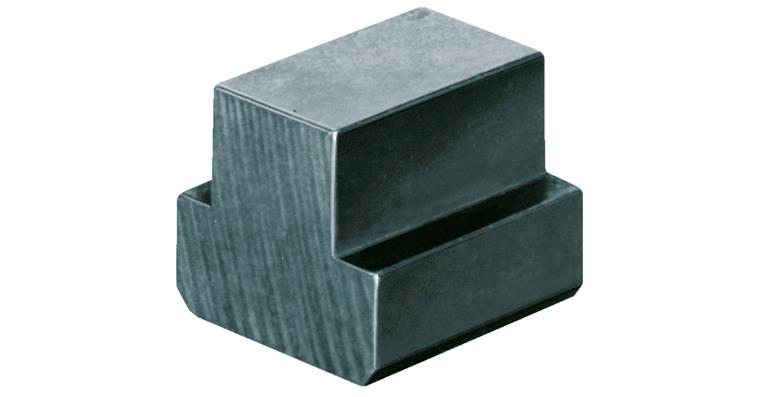 Nut blank for T-grooves groove nominal size 10 mm