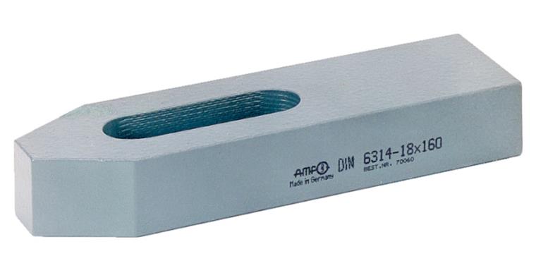 Simple clamp DIN 6314 groove width 14 mm L=100 mm