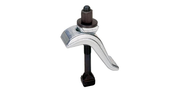 Adjustable clamp infinitely adjustable groove nom. size 12 clamp. height 0-50 mm