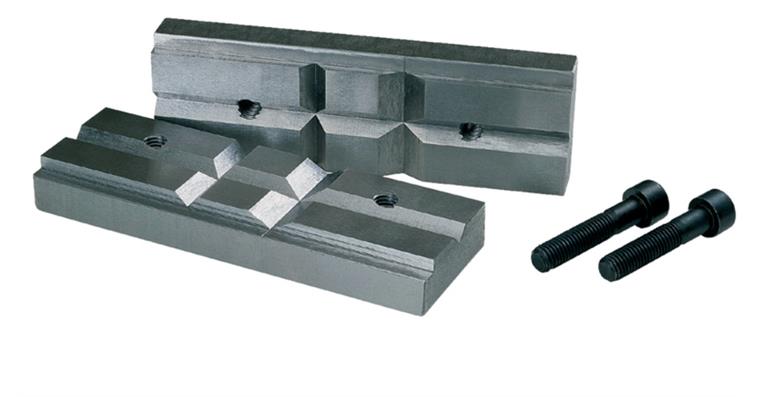 Replacement jaws Cekaba pair for 27 510 103 jaw width 125 mm