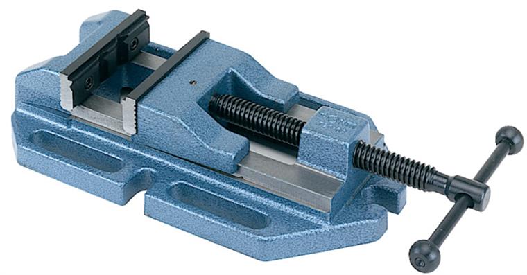 Drill vice/quick-action clamping vice fixed jaw width 160 mm