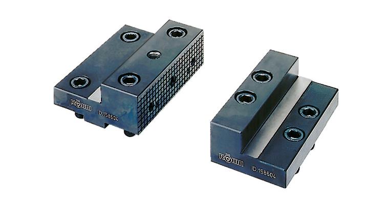 Stepped jaws set for NC compact clamp type RKE, jaw width 125 mm