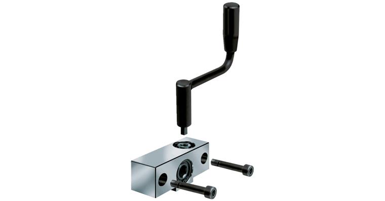 Angle drive for jaw width 125 mm for Hilma clamp