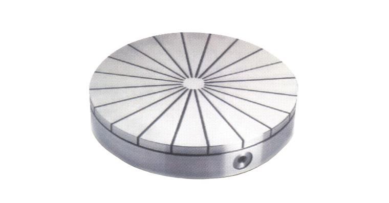 Permanentmagnetisches Rundfutter Neodym Haftkraft 100 N/cm2 Bohrung 4xM10 Ø 250