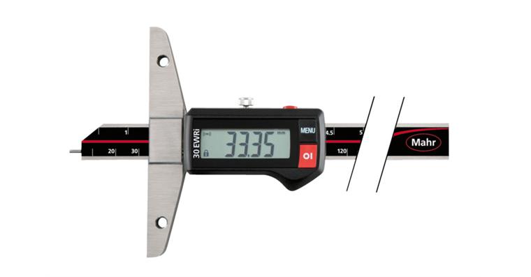 Digital depth calipers MarCal 30 EWRi IP67 MR 300 mm