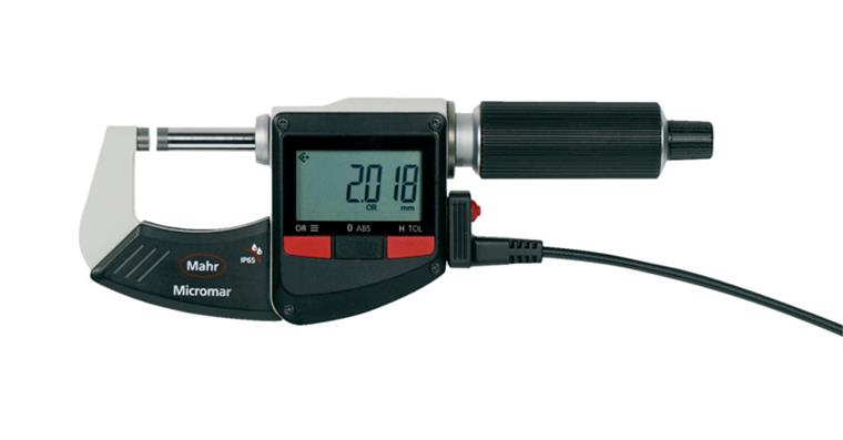 Digital micrometer Micromar 40 EWR measuring range 25-50 mm