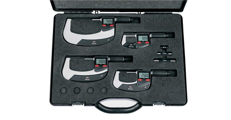 Digital micrometer set Micromar 40 EWRi measuring range 0-100 mm
