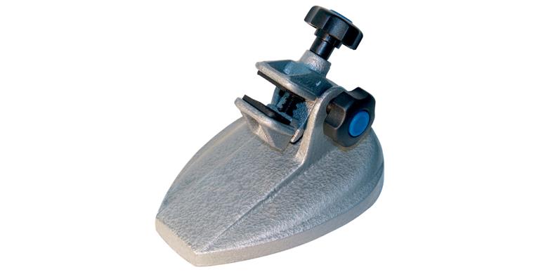 1031599101 Micrometer base stand, adjustable clamping jaws from cast iron