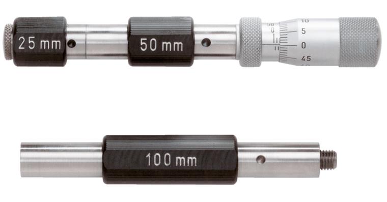 Präzisions-2Punkt-Innenmessschrauben Satz im Etui MB 50-1450 mm