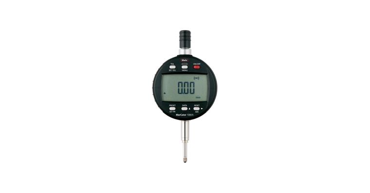 Digital dial gauge measuring range 12.5 mm reading 0.0005 mm IP 42