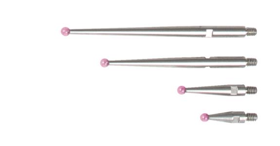 Messtaster für Fühlhebelmessgerät Rubin Kugel-Ø 2 mm Messeinsatzlänge 14,5 mm
