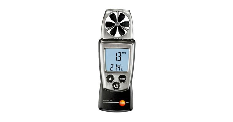 Messgerät für Strömung und Temperatur TESTO 410-1 MB 0,4…20m/s / -10…+50°C