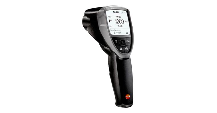 Infrared thermometer TESTO 835-H1 with humidity module MR -30 to +600°C