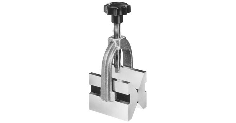 Hardened prism pair steel accuracy 0.004 mm 50x40x40 mm