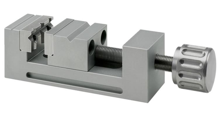 Mini precision vice 35 mm jaw width stainless steel