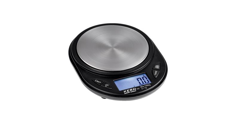 Pocket scale TGC 1K-3 reading 1 g max. weighing range 1000 g
