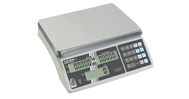 Counting scale CXB 15K1 battery and mains reading 1 g weighing range max. 15 kg