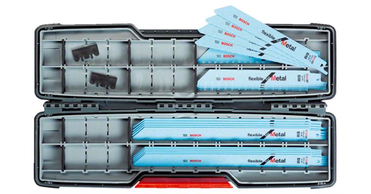 Sabre saw/reciprocating saw blade set Topseller in Tough Box 20 pieces