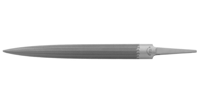 Präzisions-Halbrundfeile mit feiner Spitze Länge 200 mm Hieb 1