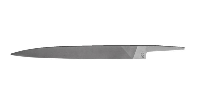 Precision knife file back uncut length 200 mm cut 2