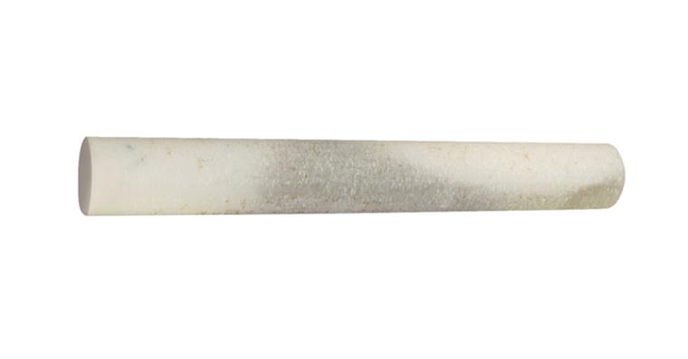 Hard Arkansas natural stone grinding file round approx. 75-100x9-10 mm