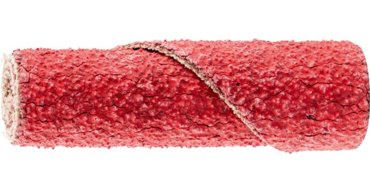 Sanding rolls tapered ceramic abrasive grain (CER) diameter 6x25 mm G60