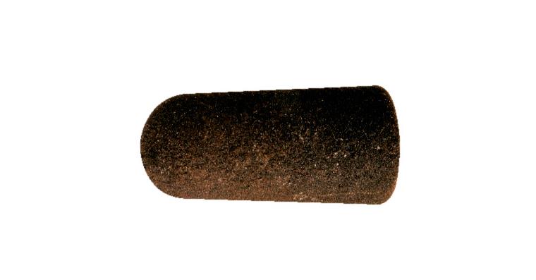 Schleifkappe Ø 16x32 mm POLICAP schwarz Walzenrund lang Korn 150 mittel