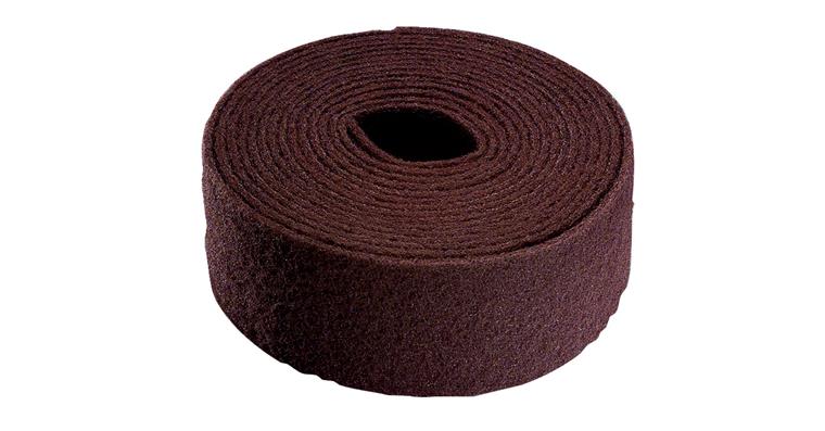 Non-woven abrasive corundum roll grain 120 115 mm x 10 metres