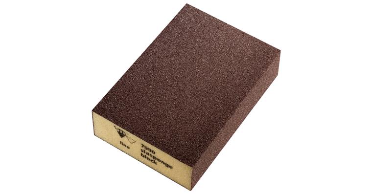 Sanding sponge siasonge block hard fineness fine 98x69x26 mm