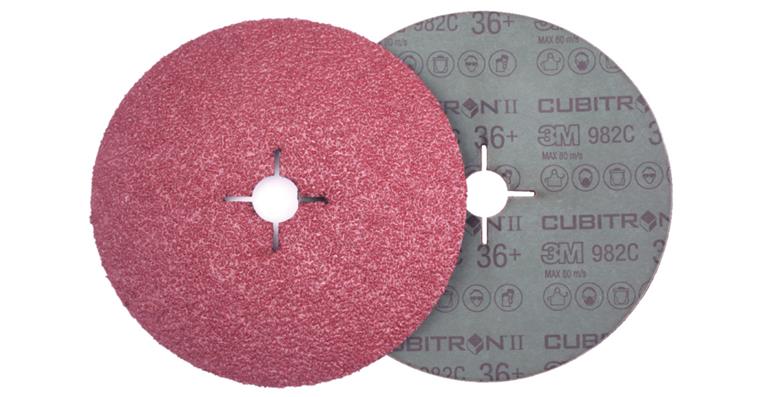 Fiberscheibe Keramikkorn 982C Cubitron II Ø 178 mm Körnung 60
