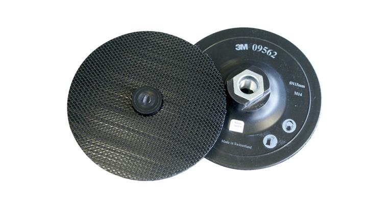 Hk-a.-lp adh. back. pad dia. 115 mm w. centring f. fleece discs cat. no. 43720