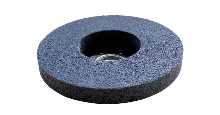 Polishing grinding disc dia. 115mm, quality SIC fine, hardness soft, ang. design